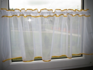 Zazdrostka z lamówką  do 85 cm wysokości 