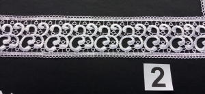 Gipiura na metry biała 10 cm - 0,5 mb