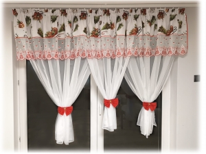 zestaw dekoracyjny 400 x 150 z motywem świątecznym (95)