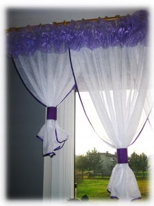 Firana  kokony woal wysokość od 140 cm