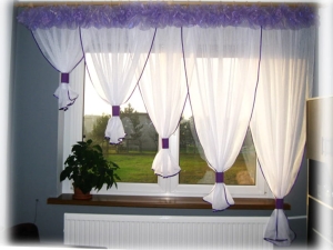 Firana  kokony woal wys. do 135 cm