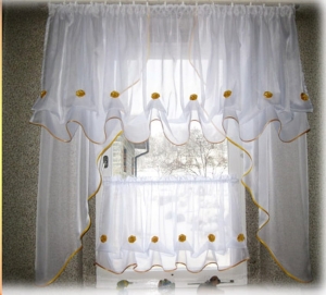 Ogonki, boczki do firan