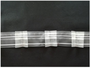 Taśma do marszczenia firan i zasłon Motylek 1:2 - 5 cm ( dwie fałdy)