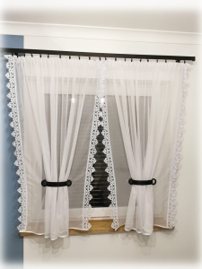 Firanka,  kokon z gipiurą wysokość do 135  cm